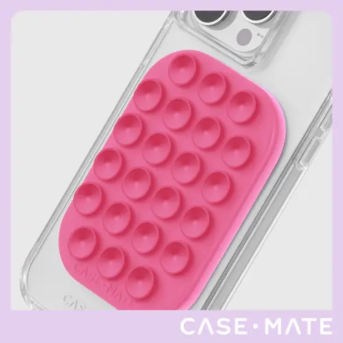 Case-Mate Stick It! Adhesive Suction Smartphone Mount, Secure Phone Holder Design, Essential Phones & Electronics Accessories for Streaming Use