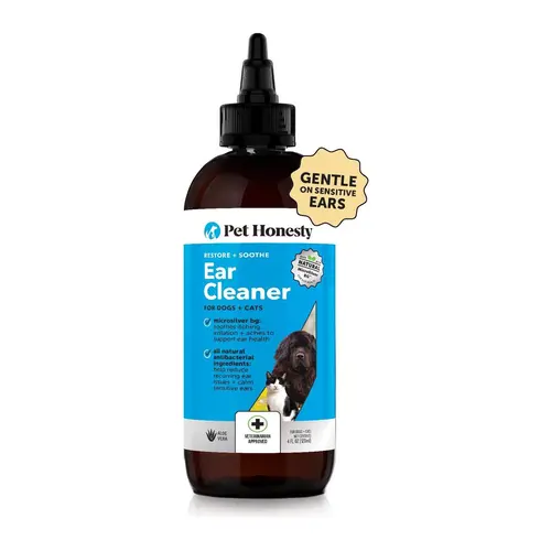 Pet Honesty Restore + Soothe Ear Cleaner (4 Ounce)