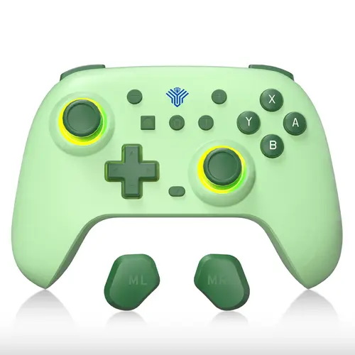YUYIU ZephyrX Pro Wireless Controller for Switch/PC - Hall Effect Sticks | Macro Buttons | 6-Axis Gyro | Dual Vibration | RGB | Wake-Up Support,back to school,back to school haul