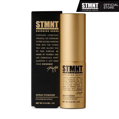 STMNT Grooming Goods Spray Powder, Extra Matte Finish, 0.14oz