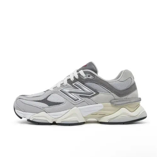 New Balance 9060 Rain Cloud Grey Men’s Low-Top Mesh Sports Shoes, Rubber Sole, Comfortable Daily Athletic Walking Footwear, Casual, Low Top Fit