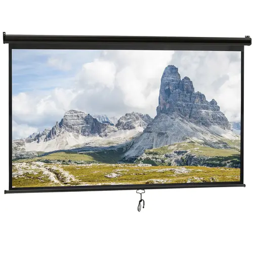 Segawe 100 in Metal Shell Durable Projector Screen - 16:9 Full 4K HD, Auto Lock, 160° View Angle, Portable Wall-Mount (118.8in Compatibility)