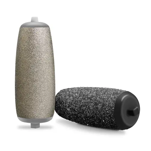 LINKEVAP 2 Pack Extra Roller Replacement Refill Rollers for LINKEVAP Electric Callus Remover - 1 Fine Roller & 1 Coarse Roller for Men & Women - Nail