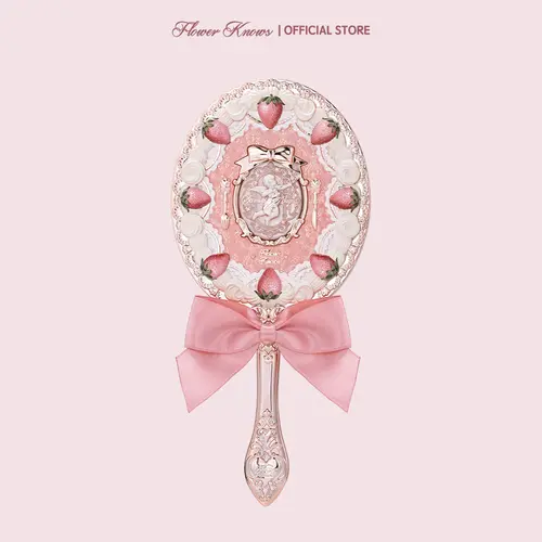 Flower Knows Strawberry Cupid Collection Hand Mirror, Cute Girly Gifts for Teenage Girls, #tiktokshopbacktoschool, #sohochic