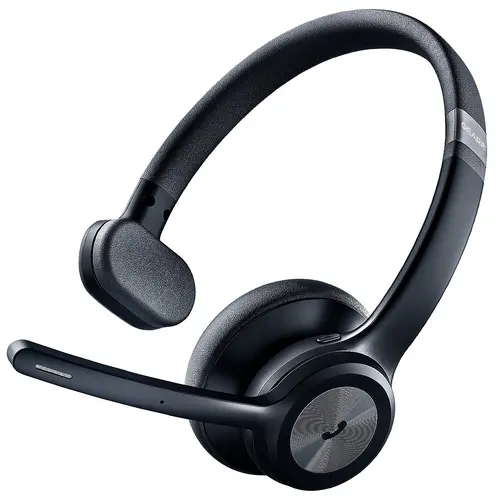 GearIt Wireless Bluetooth Headphone with Mic, Adjustable Noise Cancelling Audio Device for Phone
