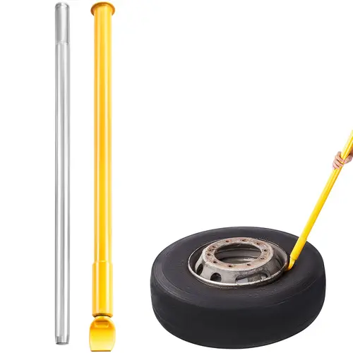 【toolupgrade】VEVOR 46.3" Heavy-Duty Steel Tire Bead Breaker Slide Hammer, Portable Tire Tools, Automotive Maintenance Tools, Built to Last for Car, Tractor Removal with Wedgegap Precision