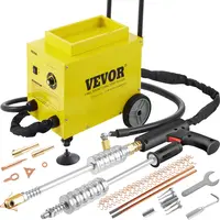 【summerfinds】VEVOR SG-7500 Portable Welder Machine - Car Body Repair Tool, Dent Pulling Removal Station, 2 Welding Guns, 4 Caster Wheels, 6 Selectable Welding Modes, Father's Day Gift