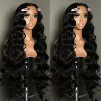 Bling Hair 36 34 Inch 13X4 13X6 Body Wave Lace Front Wig Human Hair 360 Full Frontal Wigs for Women Brazilian Real Human Hair PrePlucked Natural Black Remy Hair 180% Density #TikTokShopHolidayHaul
