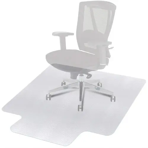 Segawe 48"x36" PVC Office Desk Chair Mat with Lip - 47.6"x35.2"x0.06" Frosted Top Non Slip Rug, Hardwood Floor Protection, Essential Office Accessory, Office Accessories