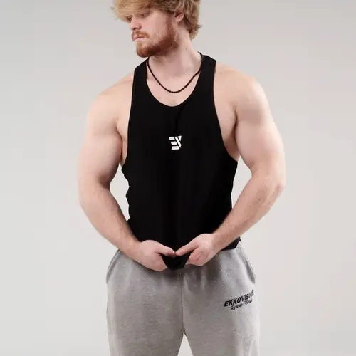 EKKO Stringer Tank Top | Lightweight Athleisure | Men’s Gymwear
