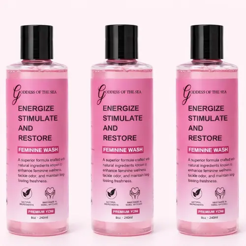 3 Wash Bundle - Premium Yoni Feminine Wash  | Maximum Odor Protection, pH Balance & Freshness |