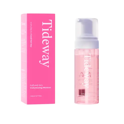 Tideway Haircare Full & Airy Curly Defining Mousse with Pine Extract - Curly Hair Products for Natural Curls, Wavy Voluminous Bouncy Styles, Anti-Frizz, Hydrating, Nourishing, Wet/Dry Use, 5.07 oz (150g) #TikTokShopBackToSchool, Moisturizer