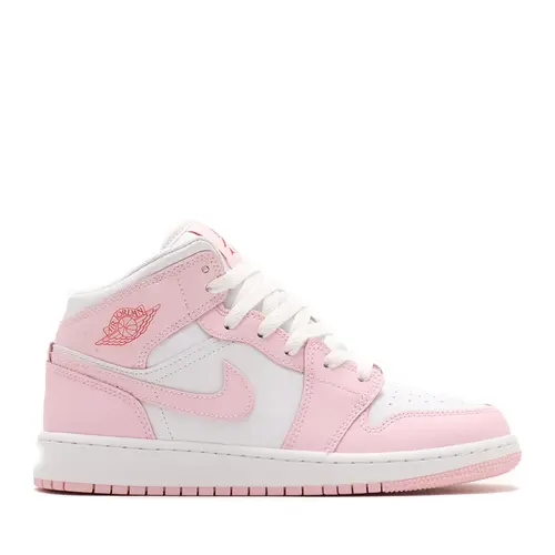 Nike Air Jordan 1 Mid Pink Foam Valentines Day DQ8423-608 GS & Women's Fashion Sneaker New Closed