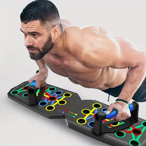 Push Up Board, Men's Detachable Home Strength Training Equipment, Suitable for All Body Types, Ideal for Home Workouts, Gift for Fitness Enthusiasts