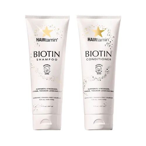 HAIRtamin Biotin & Botanicals Shampoo & Conditioner
