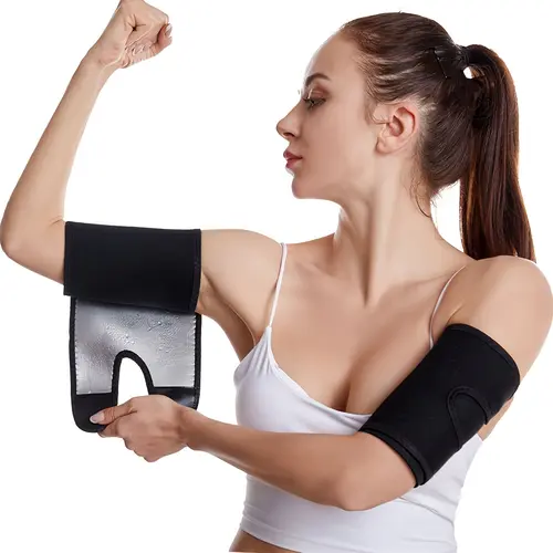 Women's Adjustable Polyester Arm Shaper - Gym Workout Women Tight Arm Shaping Exercise Aid, Yoga/Pilates Fitness Support Accessory, Snug Fit Sauna Sweat Toning Tool