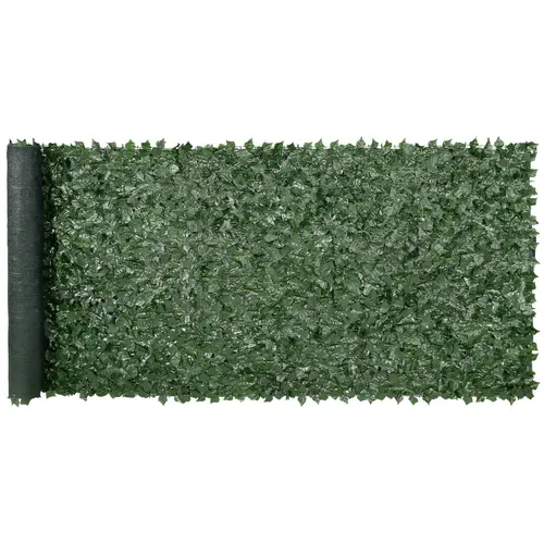 【toolupgrade】VEVOR Horizontal Artificial Ivy Privacy Fence (59x158in) - Decorative Garden Fences with Mesh Cloth Backing, Strengthened Joints, 100% Blockage, Fade-Resistance, Hassle-Free Installation, Functional Accent for Backyards, Indoor Walls