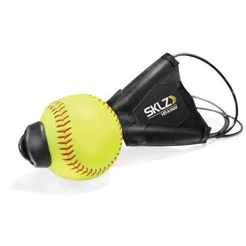 SKLZ Hit-A-Way Unisex Softball Batting Trainer - Adjustable, Portable Vinyl Training Aid, Softball Training Equipment to Boost Swing Mechanics, Hand-Eye Coordination, Consistent Contact & Confidence