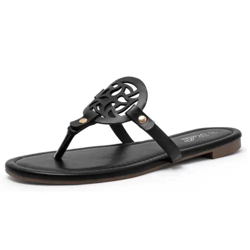 Women's Hollow-Out Casual Flat Flipflop, Anti-Slip Lightweight Women Sandals for Summer Wear,back to school,back to school haul