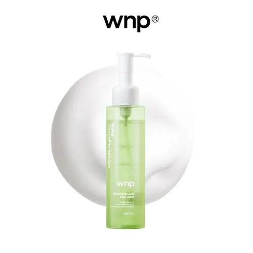 [WNP Official]  WNP Hyaluronic Acid Face Wash | Gentle Deep Cleansing for Sensitive Skin, Moisturizing & Oil Control, Skin Barrier Repair Facial Skincare Comfort Cleanser
