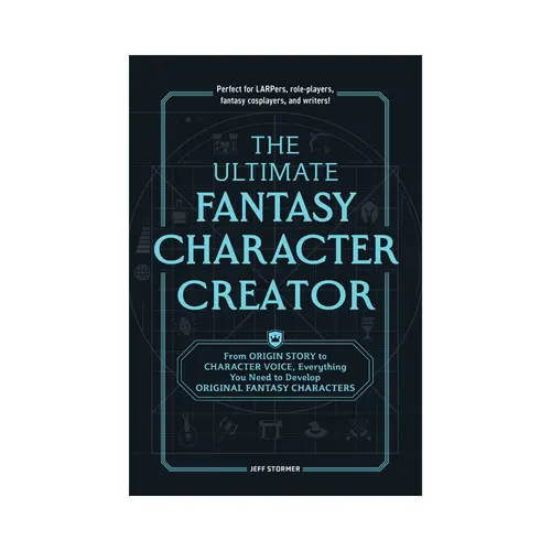 Ultimate Fantasy Character Creator Fantasy Book - LARP-Ready Tips, Colorful Dialogue, Real-World Connections for Crafts & DIY Enthusiasts, Books