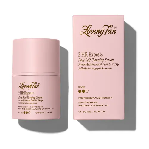 2 HR Express Face Self-Tanning Serum Dark
