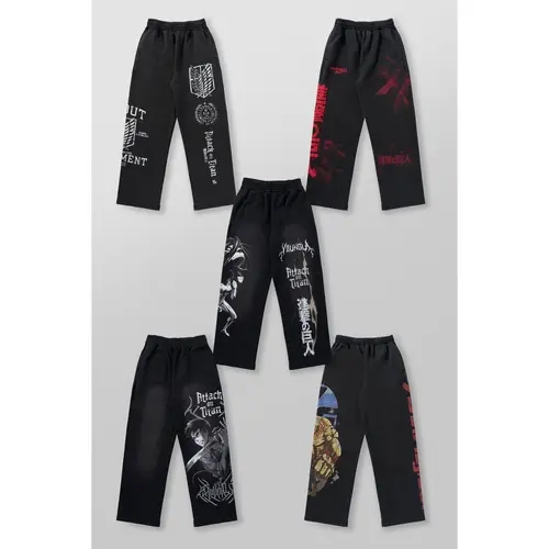 2128 - AOT©  x YLA Baggy Joggers