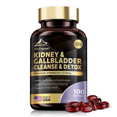 Natural Kidney & Bladder Capsules | Gentle Cleanse | With Cranberry & Lime | 100 Capsules | 50-Day Supply | Made in USA