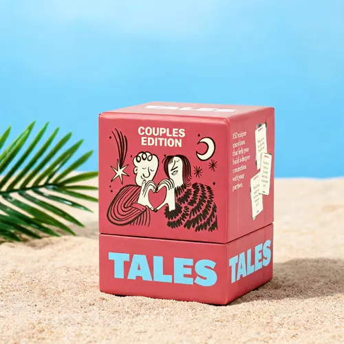TALES Couples Edition - 150 Curated Questions for Deepening Your Connection & Creating Lasting Memories - Perfect for Every Stage of Your Relationship