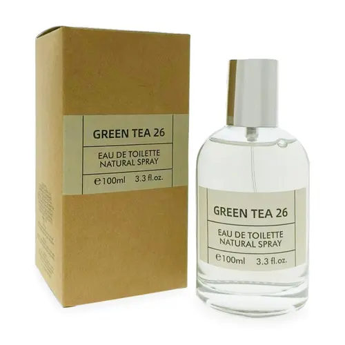 Green Tea 26 Eau de Toilette Natural Spray Perfume for Men & Women 100ml/3.3fl.oz. by Mys Scents