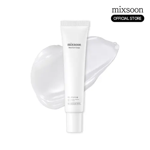 [mixsoon Official Shop] Bean Eye Cream 0.67 fl.oz / 20ml — Non-Sticky Eye Cream for Deep Hydration and Moisturizing Care, Korean Skin Care
