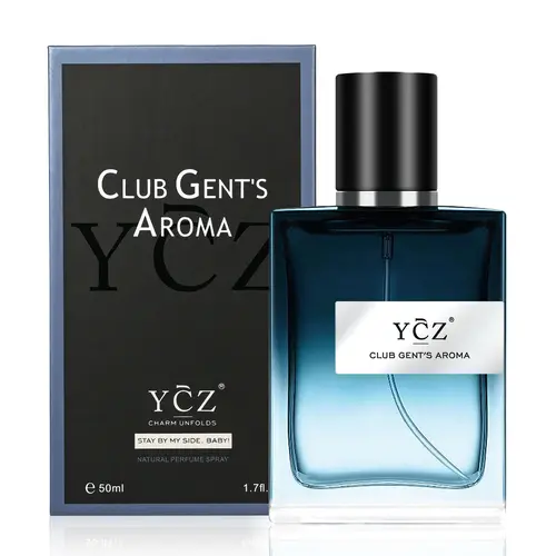 YCZ Club Gentle’s Aroma Eau de Parfum (1.7oz) - Unisex Modern Fougère Perfume for Sale, Rich & Warm Sensual Scent, Energetic Captivating Adults’ Fragrance, Long-Lasting for Parties, Mens Gifts Inspired by Pre-Great Story Excitement