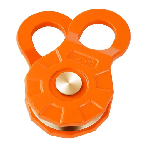 【Summerfinds】VEVOR 30 T Winch Snatch Block, 66,000 lbs Break Strength Pulley System for 0.4"-0.55" (14mm) Rope, Heavy Duty Vehicle Parts for Truck & Tractor ATV Recovery Side Panel Accessory