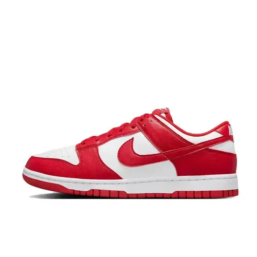 NIKE Women's Dunk Low Next Nature St. John's, Sporty Chic Varsity Style Sneaker with Cushioned Midsole and Eco-Friendly Design, Casual Sneaker Trainer, Lifestyle Sneakers