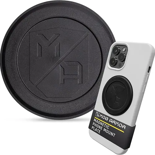 MOB ARMOR Mag FLEX Plate - Adhesive MagSafe® Accessory, Car Phone Mount, Adhesive Cellphone Holder for Smartphones, Devices & Phone Cases with Magnetic Wireless Charging Compatibility, Accessories, Mobile