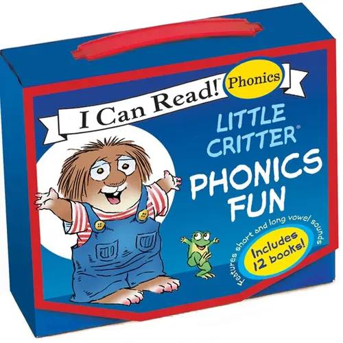 Little Critter 12-Book Phonics Fun!: A Box of 12 Mini-Books Featuring Short and Long Vowel Sounds (I Can Read Phonics) by Mercer Mayer||Mercer Mayer [Paperback Book]