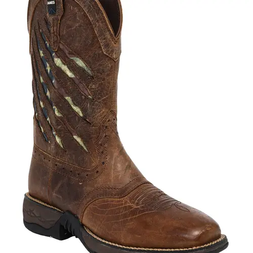 Cody James Men's Men'S Scratch American Flag Lite Performance Western Boot - Mlbf-3 Flag