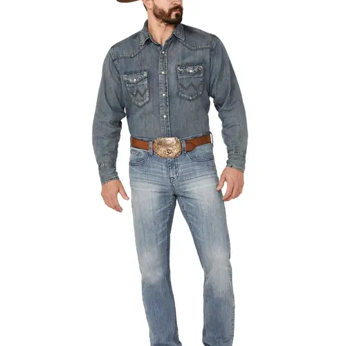 Cody James Men's Men'S Buckskin Wash Jackson Slim Straight Stretch Denim - Cjho21j21-Ltw