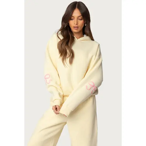 Bonney Bow Detail Hoodie