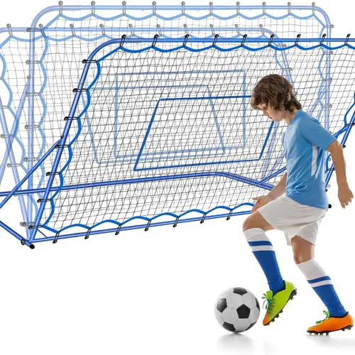 Winthai Soccer Rebounder Net, Quick-Switch Angle Soccer Training for Control, Passing Practice, Easy Setup Rebounder Gifts Aids & Equipment for Kids,Teens & Adults soccer accessories