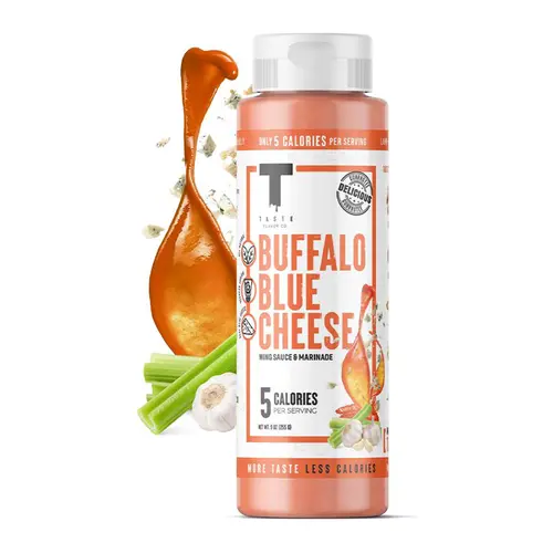 Taste Flavor Co. Buffalo Blue Cheese - Low Calorie Sauce with All Natural Ingredients - Made with Real Blue Cheese