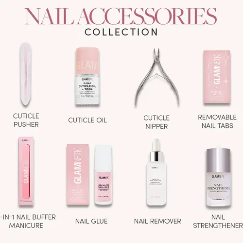 Glamnetic Press On Nail Accessories - Press On Nails Accessory - Multiple Bundles