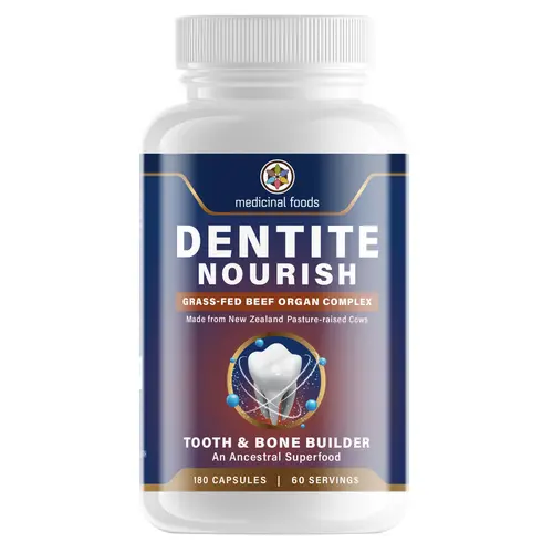 Nourish: Grass-Fed Beef Organ Complex for Healthy Teeth and Gums