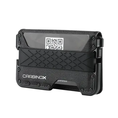 Carbinox Smart Wallet Pro RFID & NFC Blocking Waterproof PU Cover Compact Design 10+ Card Capacity Slim Minimalist Style Durable Lightweight Secure Everyday Essentials