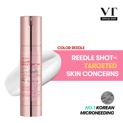 [VT COSMETICS] #1 Liquid Microneedling Serum with Cica, Retinol & Targeted Care | Pores, Firmness, Dry & Sensitive Skin, Skin Texture & Glow Care | Face, Neck Wrinkles, Dull Skin, Glass Skin | Korean Skincare Skin Barrier Care