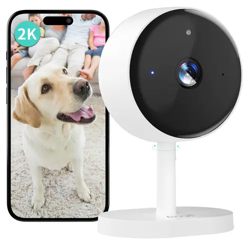 【Alaga AI 3MP MINI 2.4G/5G WiFi Camera】Dual-Band, Night Vision, Human Detection Security Monitoring