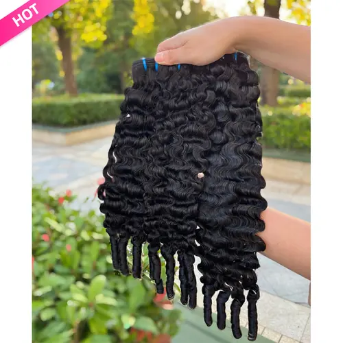 【Hot Sale】Lemoda Burmese Curly Bundles Human Hair 100% Unprocessed Virgin Hair Bundles Deals Human Hair Extensions 15A Raw Burmese Curly Natural Black Human Hair Bundles for Black Women