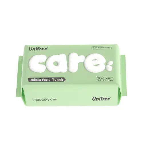 Unifree 2026 New Customer Trial Pack - 1 Pack Eco-Friendly Disposable Facial Cleansing Towel, Soft Touch, Unscented, Fragrance-Free, Water Absorbent, Bathroom Home Supplies Hand Towel