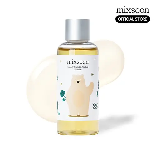 [mixsoon Official Shop] Soondy Centella Asiatica Essence 3.38 fl.oz / 100ml — Instant Hydrating & Soothing Essence for Sensitive Skin, Korean Skincare for Glass Skin
