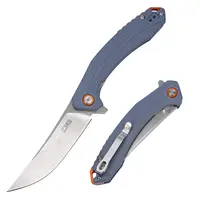 Cjrb Gobi Tool Knife J1906 AR-RPM9 Steel Blade G10 Handle Folding Knives, Stainless Steel Pocket knife for Man, Camping and Emergency Survival Gear fathersdaygift,father'sdaygifts